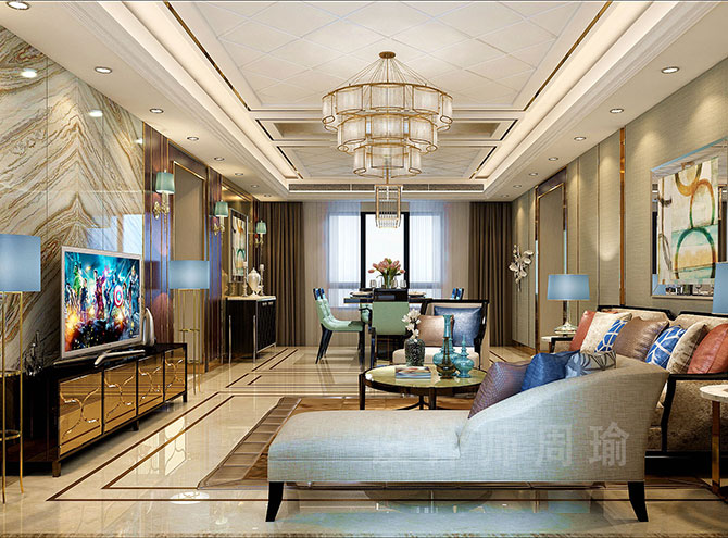 色色艹艹艹世纪江尚三室两厅168平装修设计效果欣赏